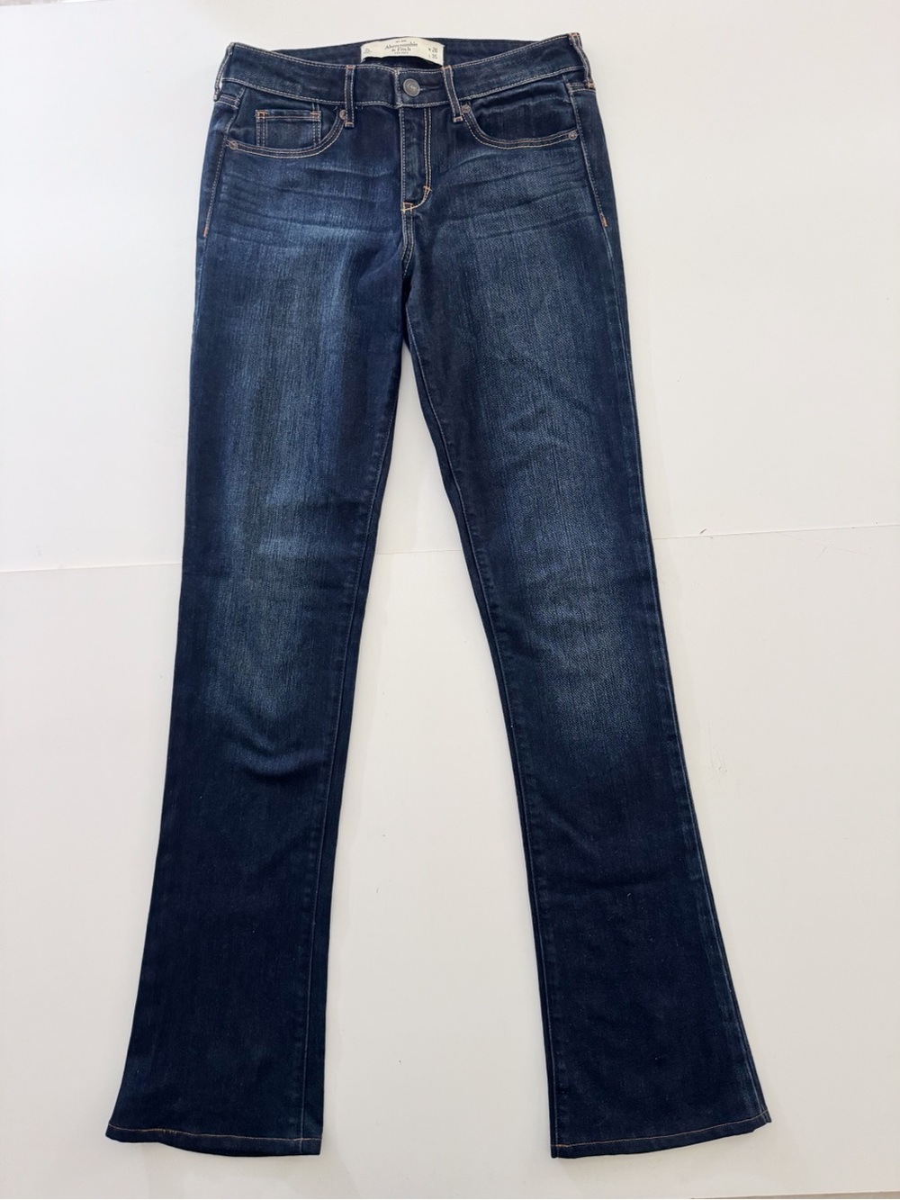 Abercrombie & Fitch The A&F Skinny Boot Jeans Size 2 Long